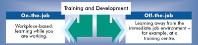 different ways of training and development