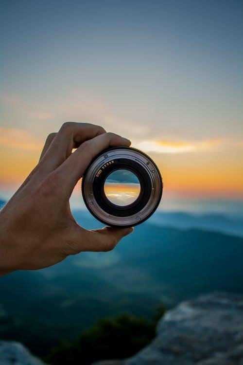 Black and Silver Dslr Lens