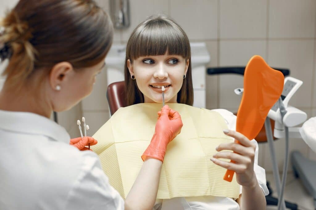 cosmetic dentist