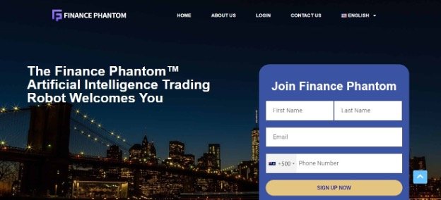 Finance Phantom website