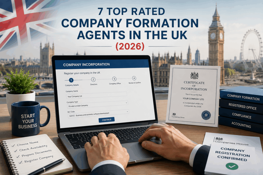Top Rated Company Formation Agents UK